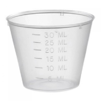 Measure Medicine 30ml Autoplas, 100/Pack Pack