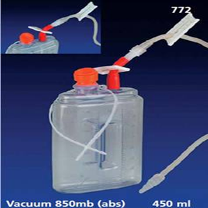 Medicoplast Wound Drainage Set, with Trocar and Post Operative Drainage Tube, 12FG, with Needle, Each Each