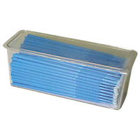 Trollstick Microbrushes, Blue, 100 Vials/Pack Pack