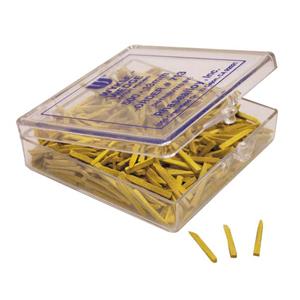 Wykle Wedges, Small, 13mm, #713, Yellow, 500/Box Box