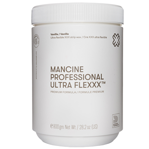Mancine Strip Wax, Ultra Flexxx Vanilla, White, 800 grams, Each Each