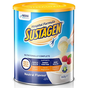 Out of Date, SustagenHospital Formula Active, Neutral Powder, 840g Can, Each, Price Discounted, While Stocks last Each