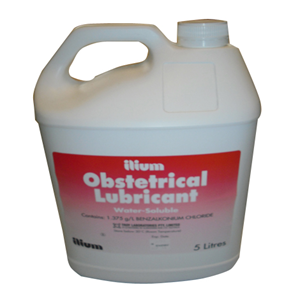 Ilium Obstetrical Lubricant, Water-Soluble 5 Litres Each