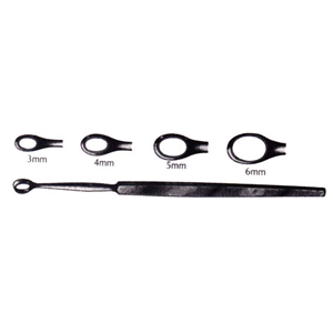 Perfect Curettes Fox, 4mm, Stainless Steel, Theatre Quality, Each Each
