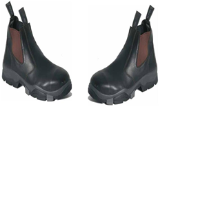 Burke Leather Boot PU/Tpu Solew Steel Toe Cap Size 8 Pair