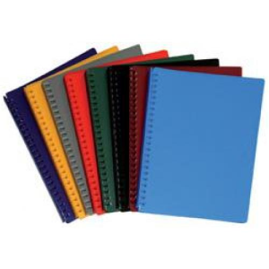 Display Book, A4, Refillable, 20 Pocket, Grey, Each Each