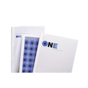 GBC Thermal Binding Cover, 1.5mm Spine, A4, Clear Front, White Back, 15 Sheet Capacity, 25/Pack Pack