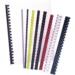 BINDING COMBS 21 R 6MM WHITE BOX/100 Box
