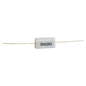 Wirewound Resistors, 22R (R1634), 5 Watt 10 Percent, Each Each