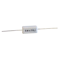 5 Watt 10 Percent Wirewound Resistors47R (R1642) Each