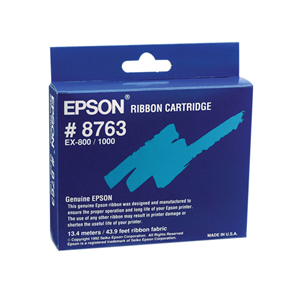 EPSON RIBBON 8763 F330351000 EX800/1000 BLACK Each
