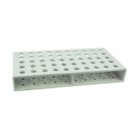 Kartell Microcentrifuge Tube Rack for 1.5ml Tubes, 100 Place, 109.5 x 263 x 45mm, Recyclable Polypropylene, Each Each