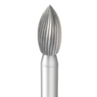 MEIS STL FINISHING BUR FLAME ISO243 SIZE 009 HP 6/PK Pack