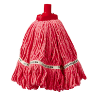 OATES DURACLEAN ROUND MOP HEAD 350GRAMS RED Each