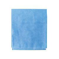 Softmed Sterilisation Wrap, 91 x 91cm, 47GSM, 100pct PP, Two Layers, Lightweight, Lint Free, Single-use, Blue/White, 3/Pk, 144 Wraps/Carton Carton