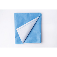 Softmed Sterilisation Wrap, 60 x 60cm, 63gsm, 2 Layers, Medium Strength, Blue/White, 2 Pieces/Pack, 120 Packs/Carton Carton