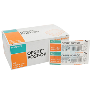 Opsite Post-Operating, 6.5 X 5 cm, 100/Packet, 66000708 Pack