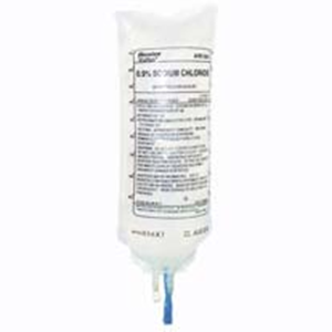 Baxter Intravenous IV Infusion 0.9% Sodium Chloride Bag