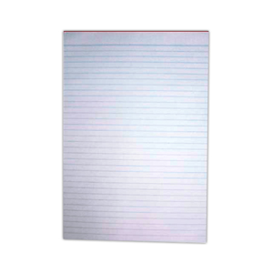 office pad A4 white ruled 100lf ****loose********* Loose