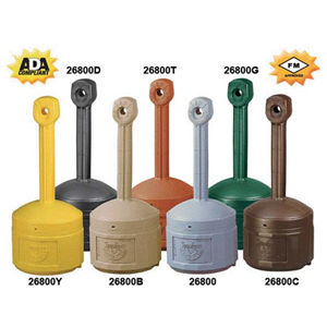 Safe Cigarette Butt DisposalHigh Visibility Yellow Each