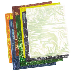 Cellophane, 90 x 100cm, Multi Coloured, 25 sheets/Pack Pack