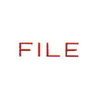 S/INKING SHINY FILE RED EACH Each