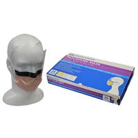 Liv Face Mask with Visor, Level 3, with Foam Strip, Anti-Fog, Fog Free, Earloop, Latex Free, Non-Therapeutic, Orange, No Fibreglass, 25/Box Box