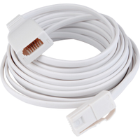 EXTENSION LEAD TELEPHONE 10M F2422 Each