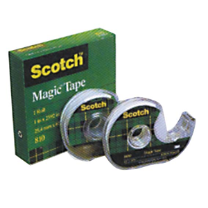 TAPE MAGIC SCOTCH 810 DISPENS.12MMX33M EACH Each