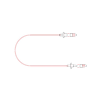 Tuta Extension Set, 1.46mm Inner Diameter, Minimum Volume 75cm, Female to Male Luer Slip, 50.306, Each Each