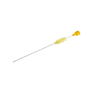 Uniever Quincke Spinal Needle, 20 Gauge x 3.5 Inches, 90mm, Yellow, 25 Pieces/Box Box