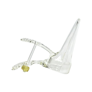 EOS ® Vaginal Speculum, Duckbill, Cusco Safety Screw Action, Recyclable Plastic, Sterile, Small, Clear, 200 Pieces/Carton Carton