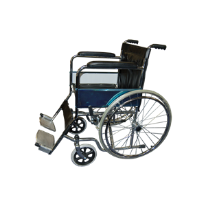 Livingstone Wheelchair, 59 x 20cm, Heavy Duty, Seat Width: 49cm, Maximum Capacity: 90kg, Each Each