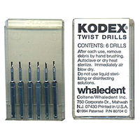 Kodex K92 Twist Drills, for TMS, 6/Pack Pack