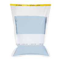 Whirl-Pak Flat Wire Bags with Write On Strip, 92oz, 2,721mL, 250 Pieces/Box Box