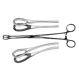 Livingstone Foerster Sponge Holding Forceps