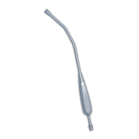 Yankauer Suction Tube, 3mm, 190 (L) mm, Stainless Steel, Each Each
